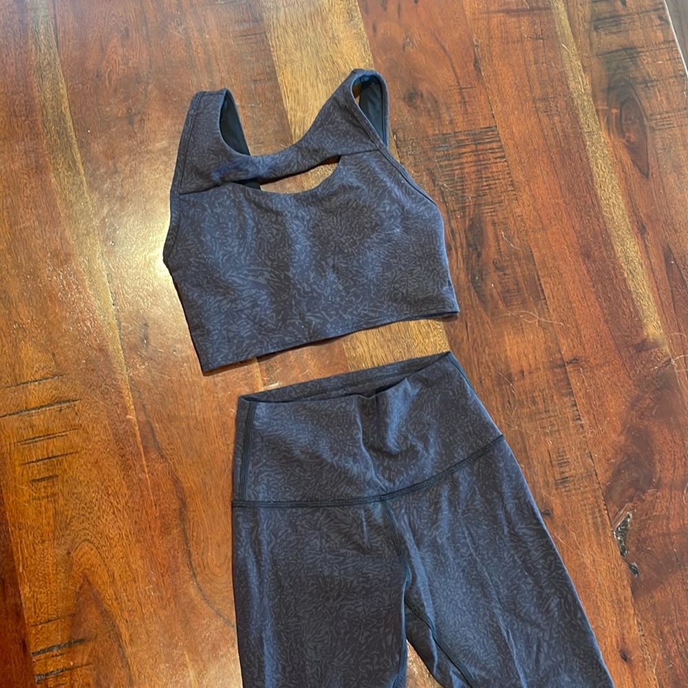 Lululemon leggings and top set